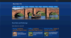 Desktop Screenshot of boatsales-uk.com